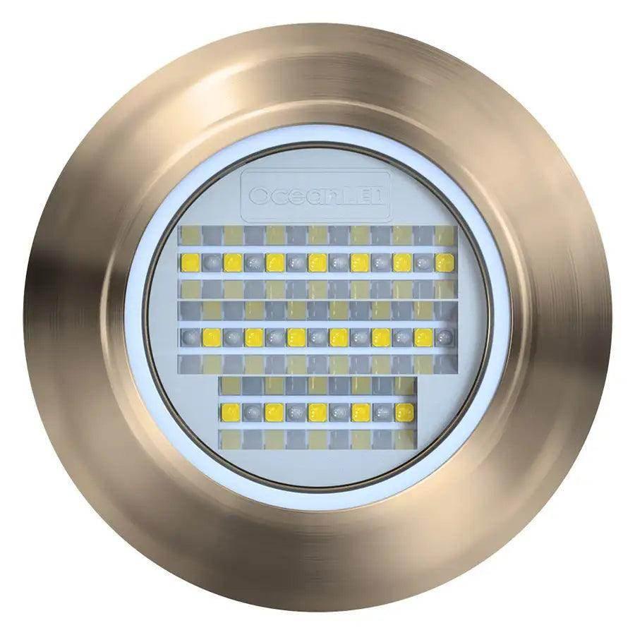 OceanLED Explore E6 Thru Hull - Blue White [E6TH009BW] - Besafe1st