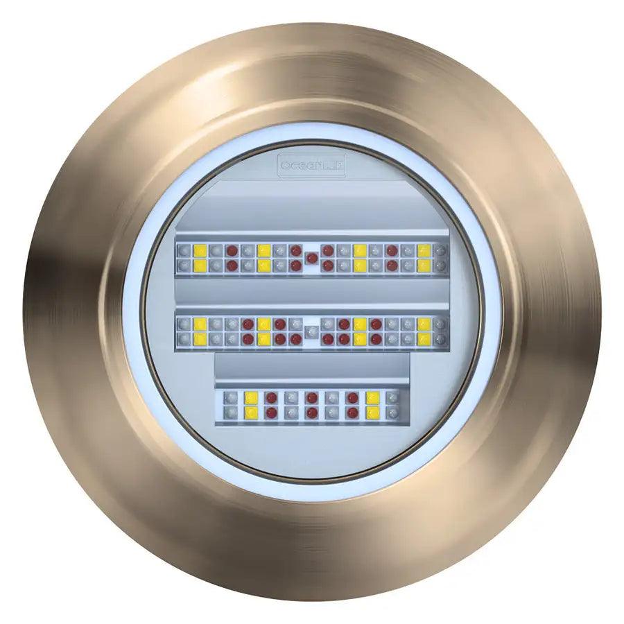 OceanLED Explore E7 Thru Hull - 10 Degree Angle - RGBW Colors DMX [E7TH019CD] - Besafe1st® 