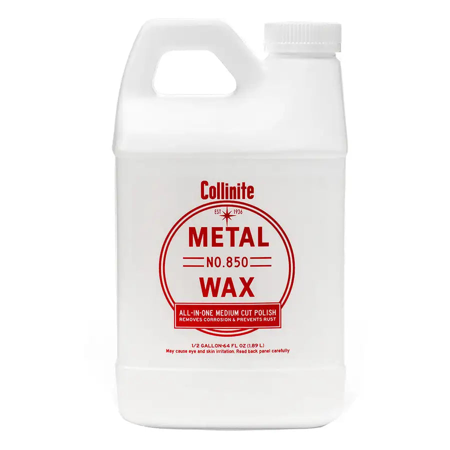 Collinite 850 Metal Wax - Medium Cut Polish - 64oz [850-64OZ] - Besafe1st®  