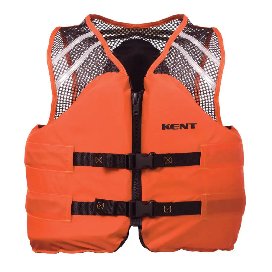 Kent Mesh Classic Commercial Vest - 2XL - Orange [150600-200-060-23] Besafe1st™ | 
