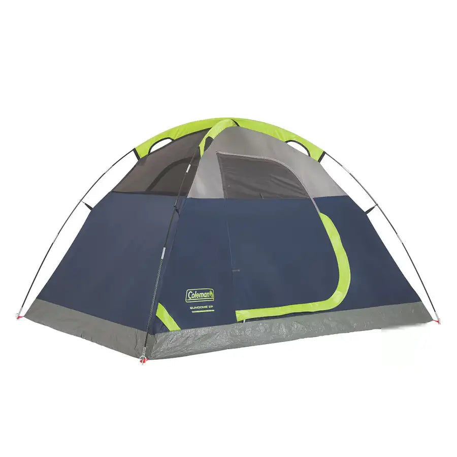 Coleman Sundome 2-Person Camping Tent - Navy Blue  Grey [2000036415] - Premium Tents  Shop now 