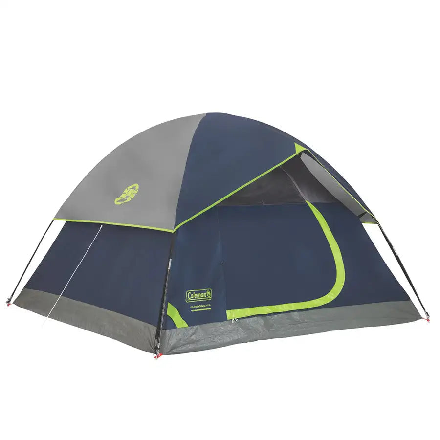 Coleman Sundome 4-Person Camping Tent - Navy Blue  Grey [2000035697] - Besafe1st®  
