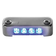 Attwood Blue LED Micro Light w/Stainless Steel Bezel  Vertical Mount [6350B7] - Premium Interior / Courtesy Light  Shop now at Besafe1st®