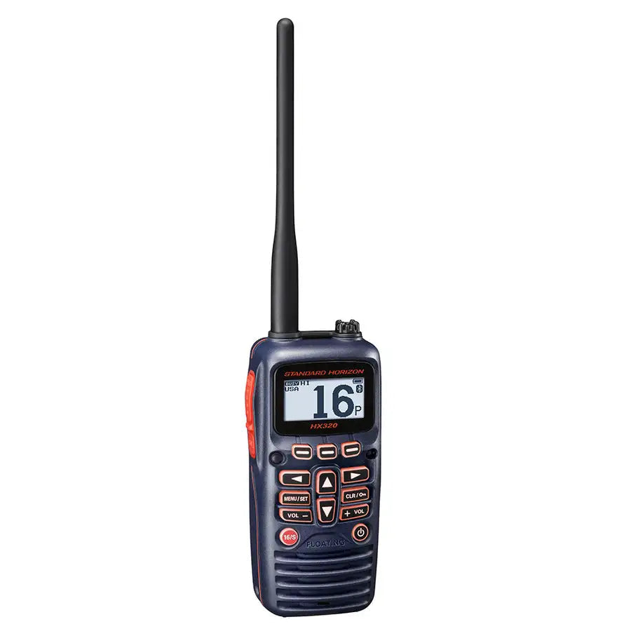 Standard Horizon HX320 Handheld VHF 6W, Bluetooth, USB Charge [HX320] - Besafe1st®  