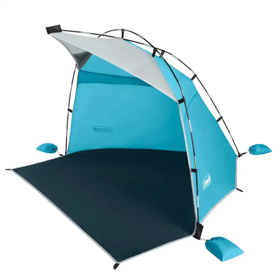 Coleman Skyshade Small Compact Beach Shade - Caribbean Sea [2000037508] - Premium Tents  Shop now 