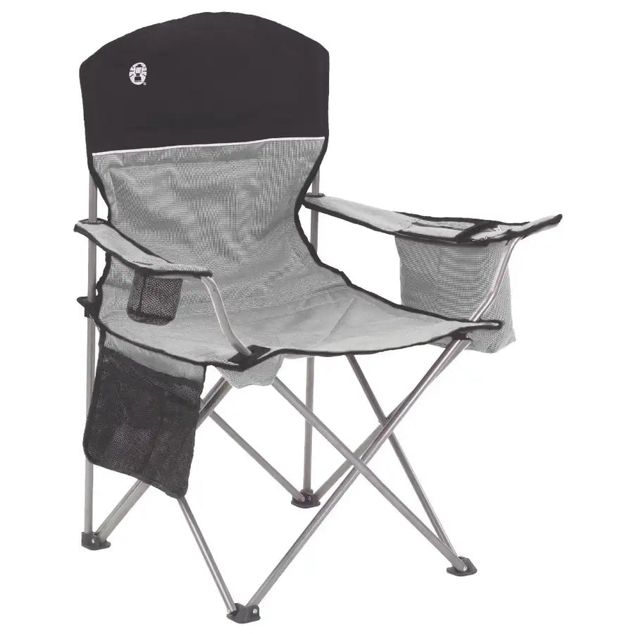 Coleman Cooler Quad Chair - Grey  Black [2000034873] - Besafe1st®  