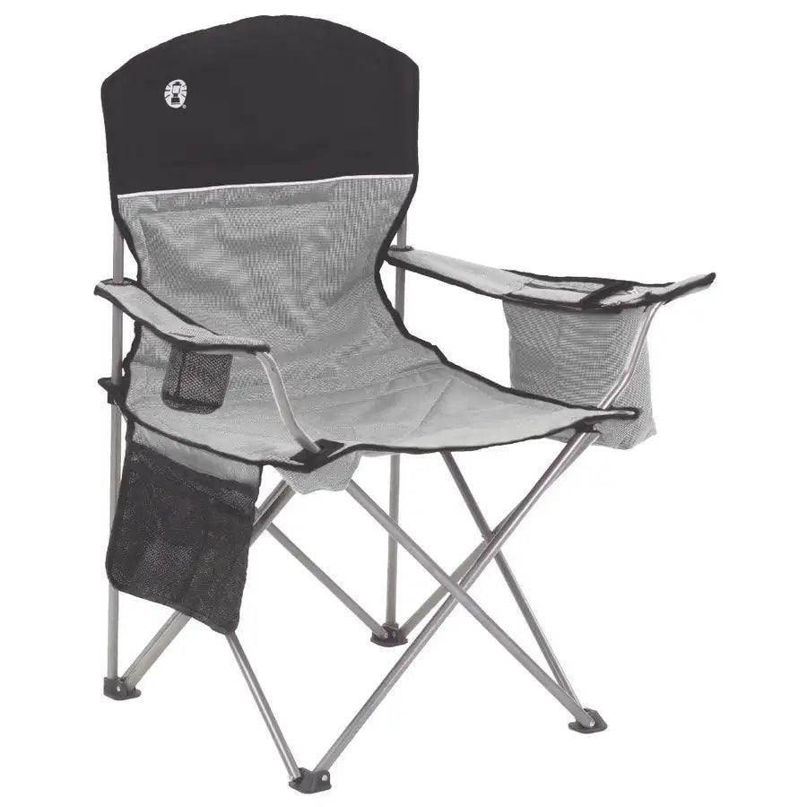 Coleman Cooler Quad Chair - Grey Black [2000034873] - Besafe1st