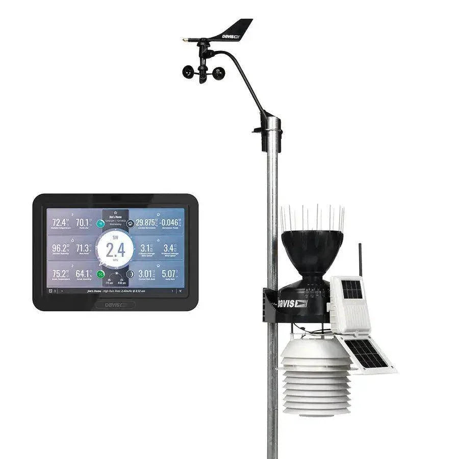 Davis Vantage Pro2 Wireless Weather Station w/WeatherLink Console 24hr Fan Aspirated Radiation Shield [6253] - Besafe1st