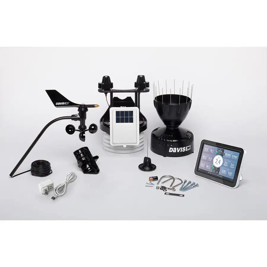 Davis Vantage Pro2 Plus Wireless Weather Station w/UV  Solar Radiation Sensors and WeatherLink Console [6262] - Besafe1st®  