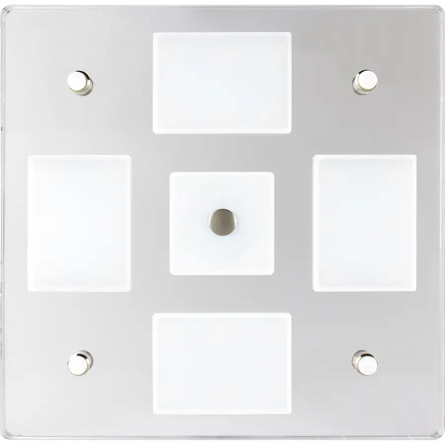 Sea-Dog Square LED Mirror Light w/On/Off Dimmer - White  Blue [401840-3] - Premium Interior / Courtesy Light  Shop now 