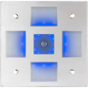 Sea-Dog Square LED Mirror Light w/On/Off Dimmer - White  Blue [401840-3] - Besafe1st®  