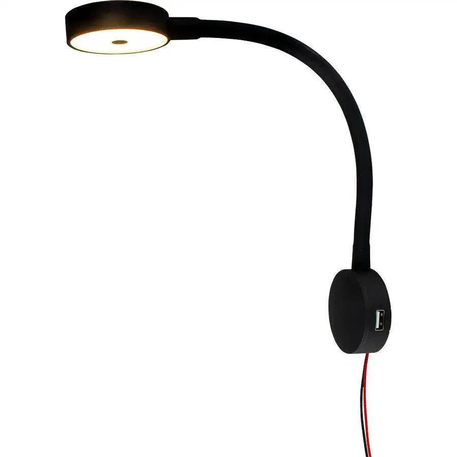 Sea-Dog LED Flex Neck Day/Night Light w/USB Socket - Red  White Light [404939-3] Sea-Dog