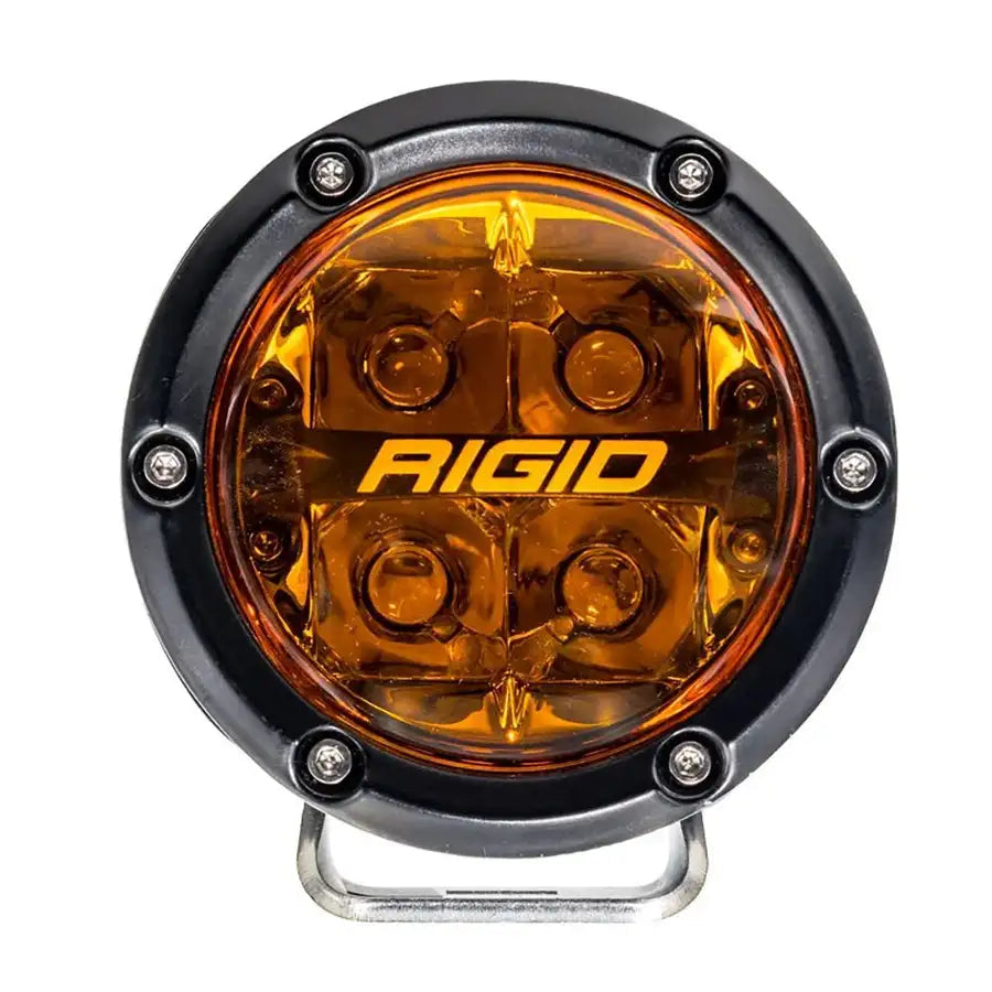 RIGID Industries 360 Series 4" Spot w/Amber Pro Lens - Pair [36123] Besafe1st™ | 