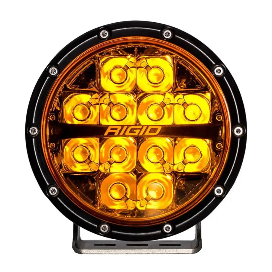 RIGID Industries 360 Series 6" Spot w/Amber Pro Lens - Pair [36210] Besafe1st™ | 