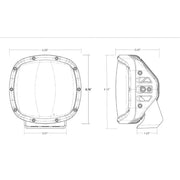RIGID Industries Adapt XP w/Amber Pro Lens - Pair [300515] Besafe1st™ | 