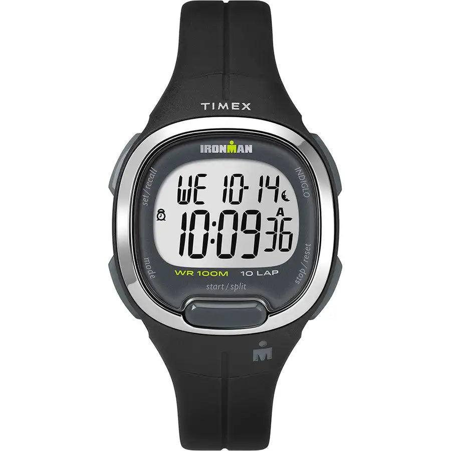 Timex Ironman Essential 10MS Watch - Black  Chrome [TW5M19600] - Besafe1st®  