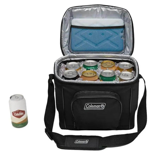 Coleman Chiller 16-Can Soft-Sided Portable Cooler - Black [2158135] - Besafe1st