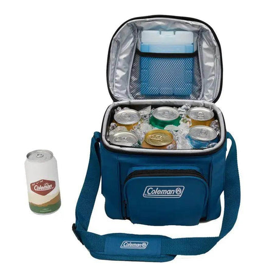 Coleman CHILLER 9-Can Soft-Sided Portable Cooler - Deep Ocean [2158134] - Besafe1st