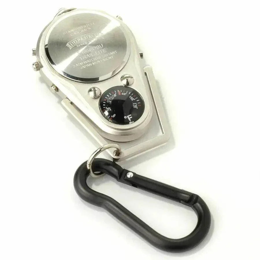 Field & Stream F165FOBT LED Compass Thermometer Carabiner Alarm Pocket Watch Field & Stream